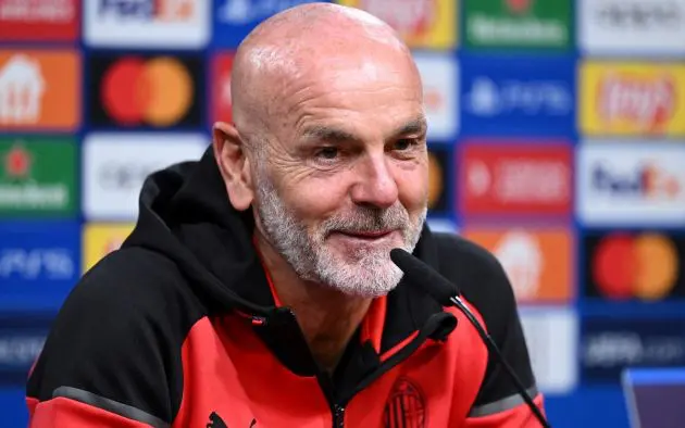 AC Milan's Italian head coach Stefano Pioli