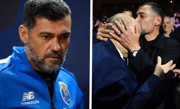 FC Porto's Portuguese coach Sergio Conceicao