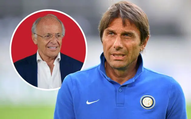 Inter Milan's Italian head coach Antonio Conte