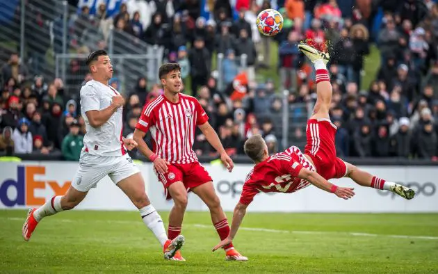 Olympiacos' Greek midfielder Theofanis Bakoulas