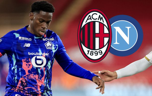 DAZN: Milan make fresh contact for Lille striker amid Napoli interest