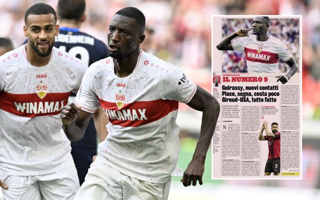GdS: ‘Scores, and costs little’ – Milan resume talks over Stuttgart striker