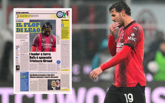 GdS: Red cards and flops – Milan abandoned by leaders again in a big game