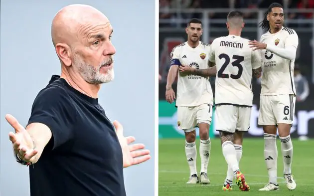 AC Milan's Italian coach Stefano Pioli