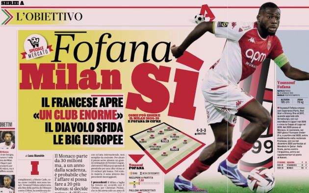 gazzetta youssouf fofana