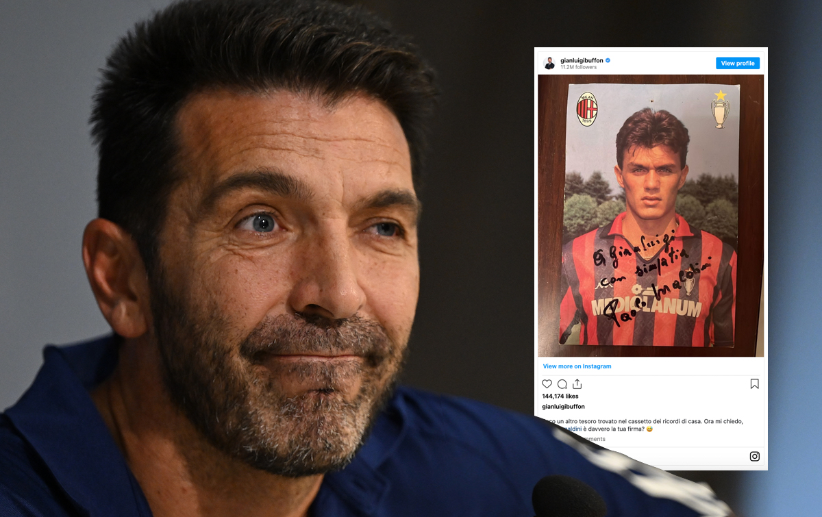  This Time With Affection Maldini And Buffon Share Heart warming 