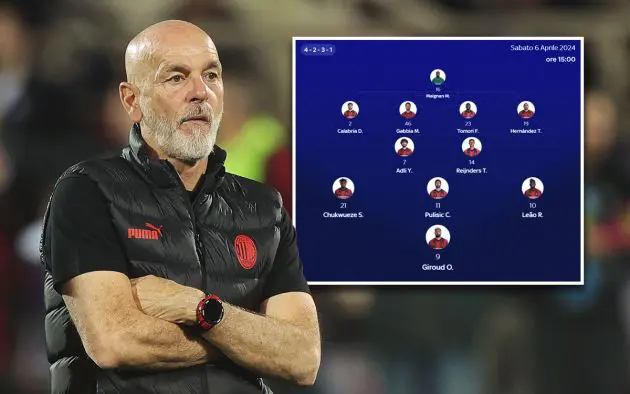 Milan-Lecce XI