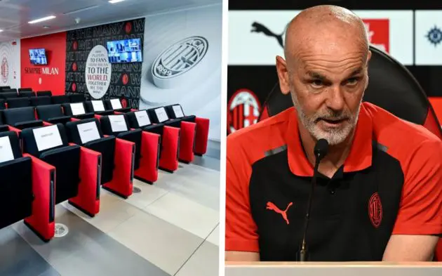 pioli press conference