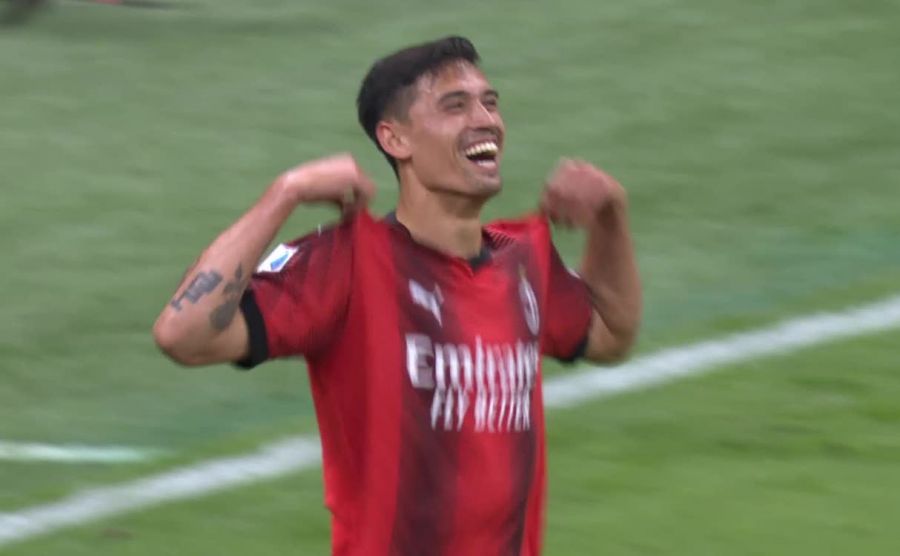 Watch: Reijnders Scores A Screamer To Put Milan 3-1 Up Against Cagliari