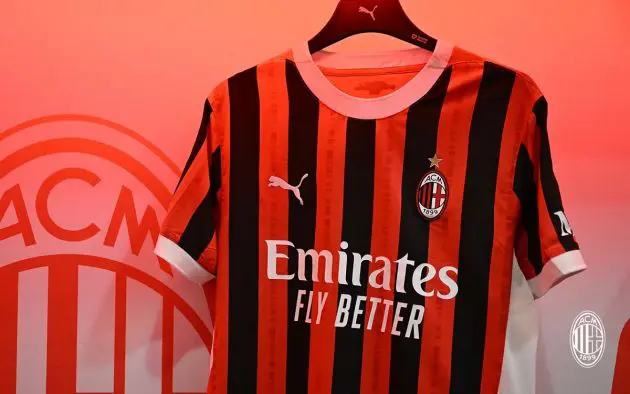 Milan-Salernitana shirt