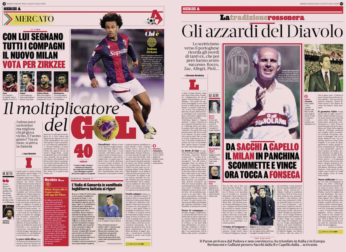 gazzetta dello sport 31 may gazzetta dello sport 31 may