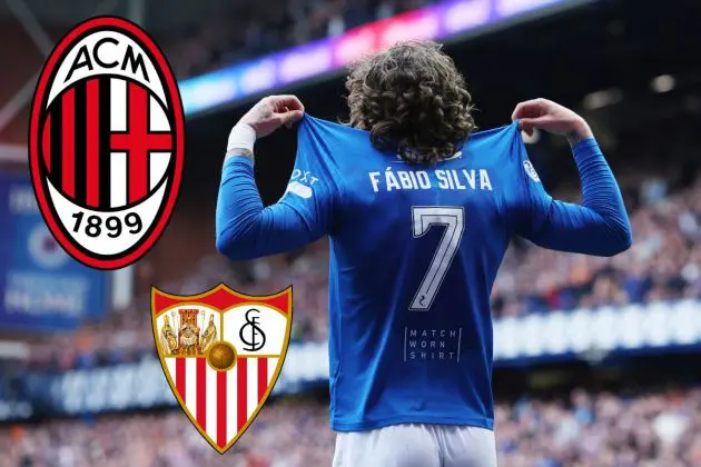 Fabio Silva Milan Sevilla