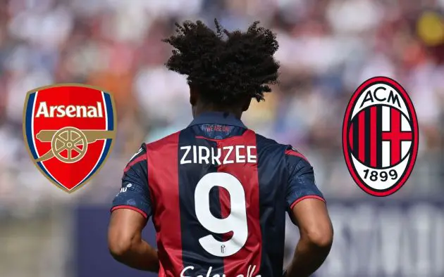 Zirkzee Arsenal Milan