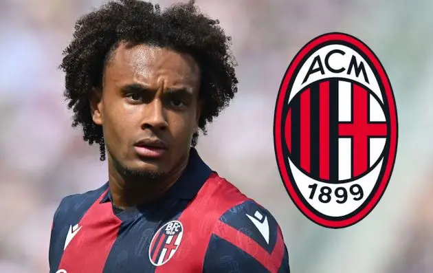 Joshua Zirkzee of Bologna FC