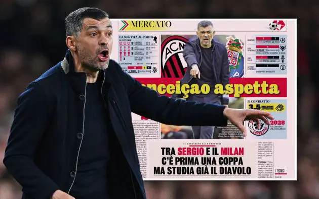 Conceicao Gazzetta Milan