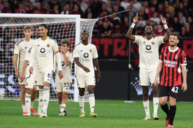 Roma 5-2 AC Milan: Theo and Okafor score in heavy Perth friendly defeat