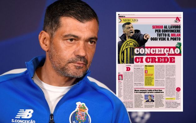 FC Porto's Portuguese coach Sergio Conceicao