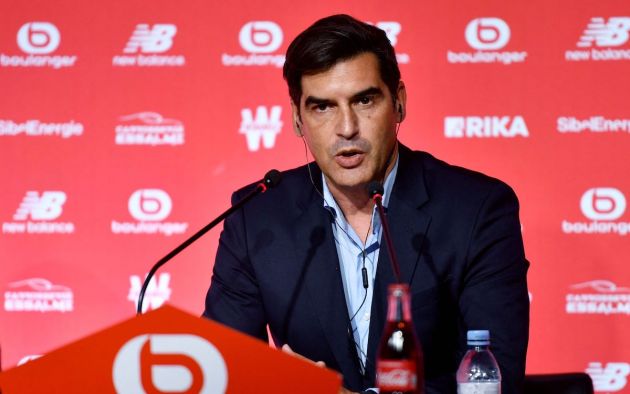 Portuguese coach Paulo Fonseca