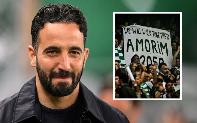 Sporting's coach Ruben Amorim