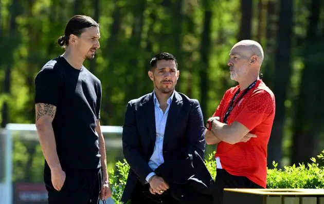 Ibrahimovic, Moncada and Pioli
