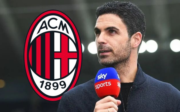 mikel arteta milan