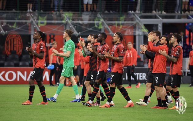 milan cagliari celebration