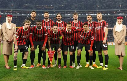 AC Milan Starting XI showcasing their talent in [year]