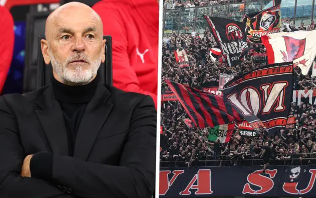 Head Coach Stefano Pioli of AC Milan
