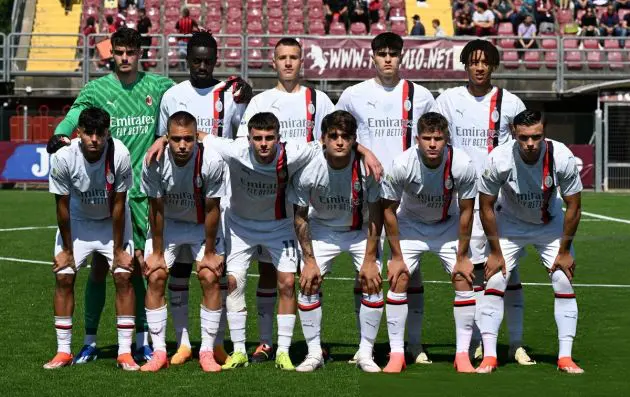 Milan Primavera before Torino game