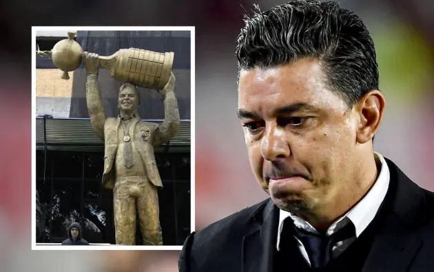 Marcelo Gallardo coach of River Plate