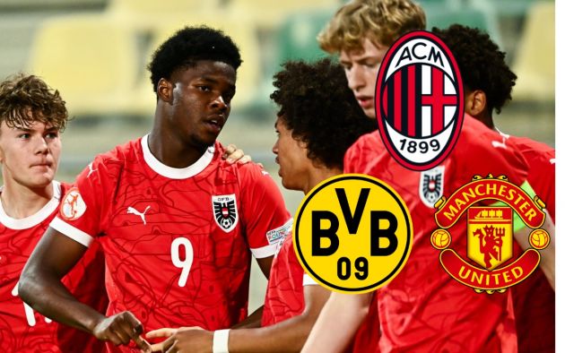 Adejenughure Dortmund Man Utd Milan