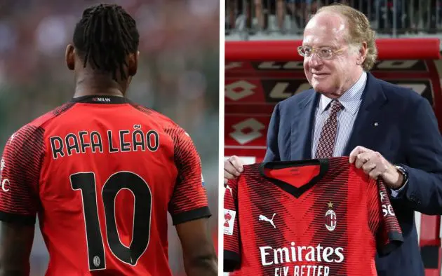 AC Milan President Paolo Scaroni leao