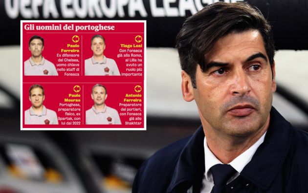 paulo fonseca staff