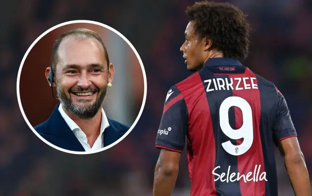 Joshua Zirkzee of Bologna FC