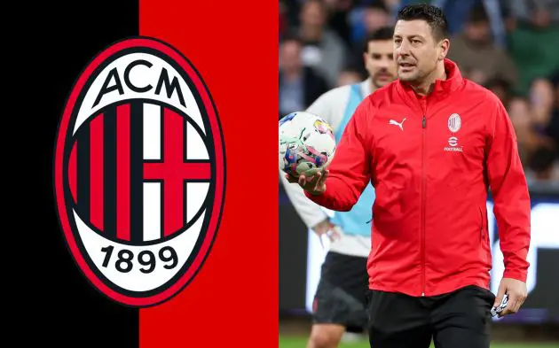 AC Milan’s coach Daniele Bonera