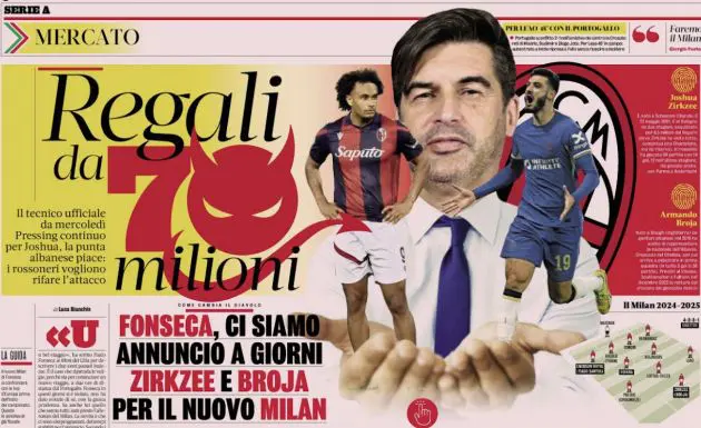 gazzetta 70m gifts