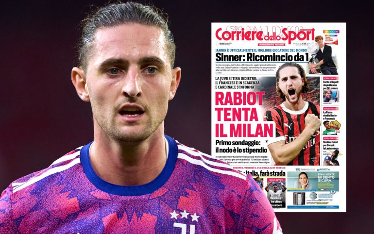 CorSport: 'Rabiot tempts Milan' - Moncada pushing to steal Juventus ...