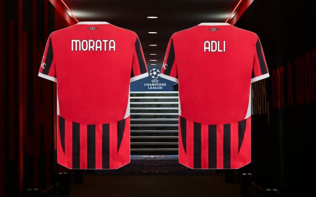 morata adli shirt numbers