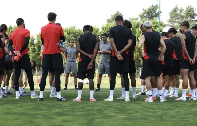 AC Milan training. [acmilan.com]