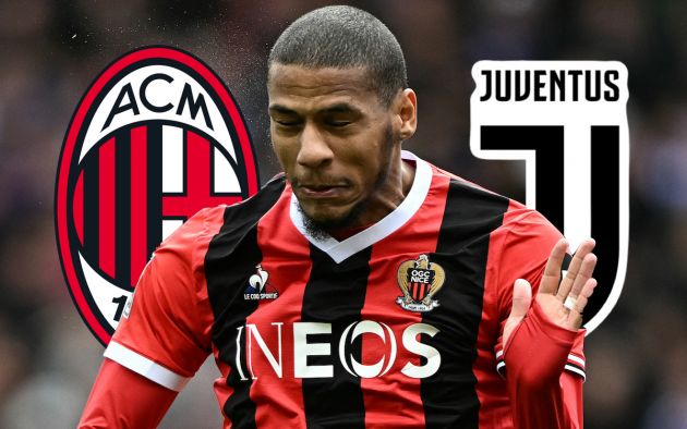 Nice’s French defender #06 Jean-Clair Todibo