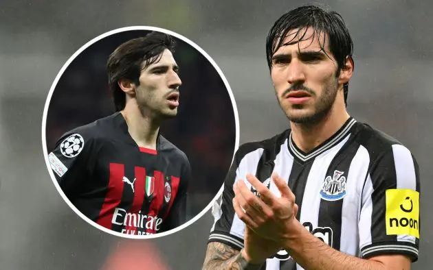 Sandro Tonali of Newcastle