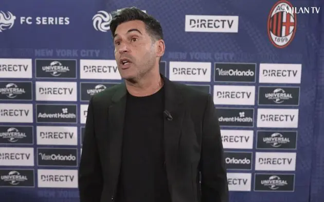 paulo fonseca milan tv city