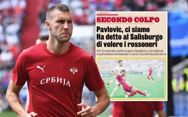 Pavlovic Milan gazzetta featured