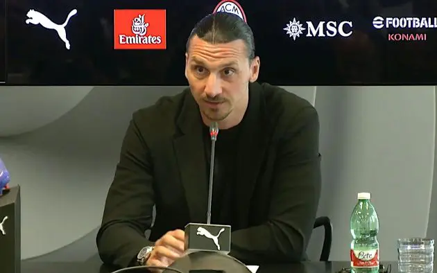 zlatan press conference