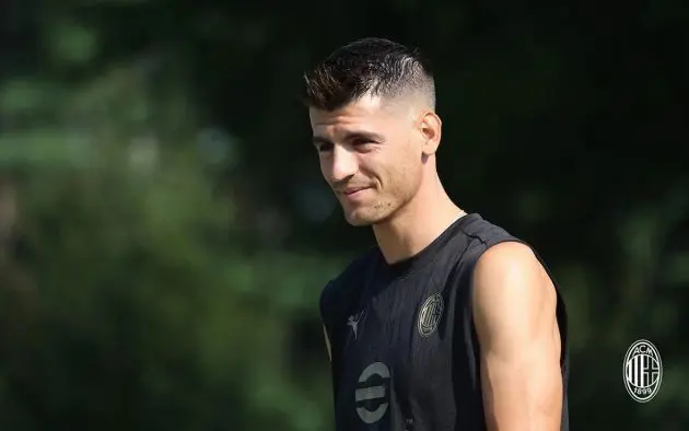 Alvaro Morata Milanello