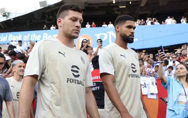 Luka Jovic and Ruben Loftus-Cheek