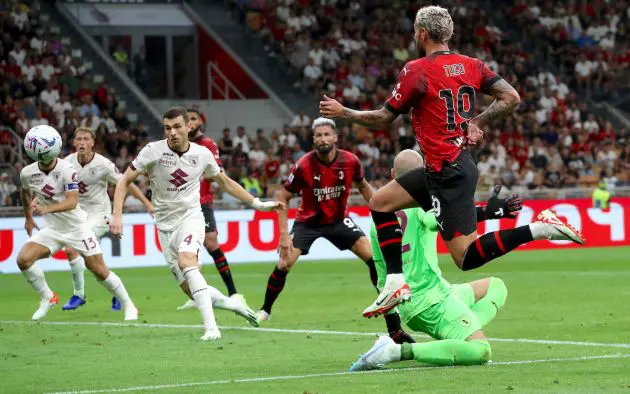 Theo Hernandez of AC Milan