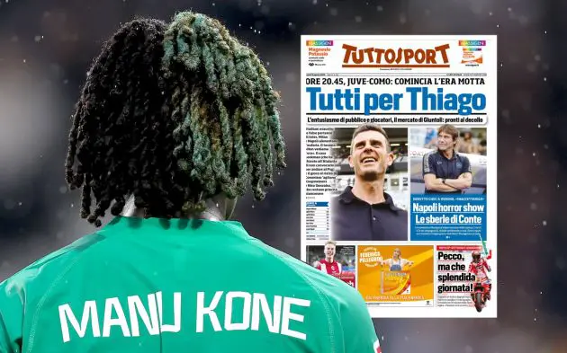 Kouadio Kone of Moenchengladbach