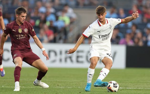 AC Milan's forward Mattia Liberali