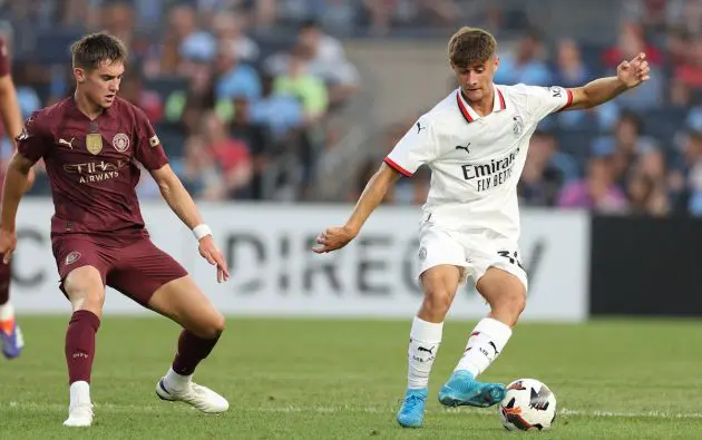 AC Milan's forward Mattia Liberali